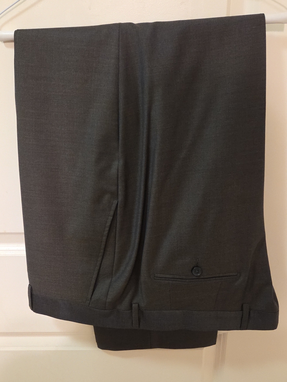 Italian Men's Wool Dress Pants